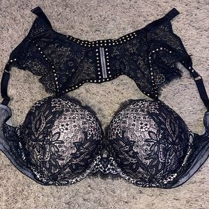 Victoria’s Secret push up bra / perfect condition / size 36DD/ color Black